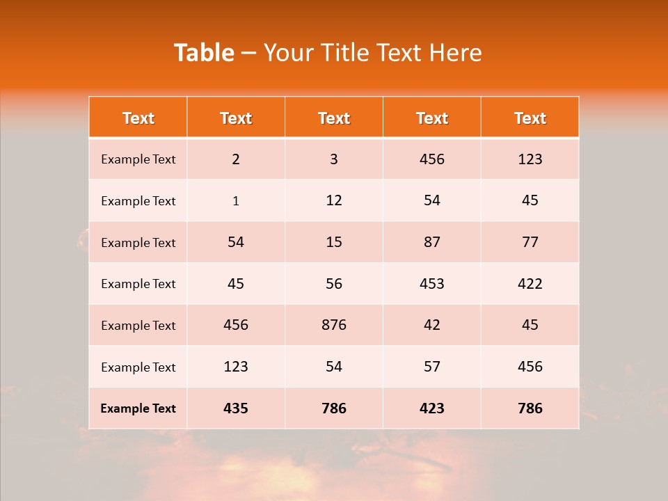 Retro Sky Funky PowerPoint Template