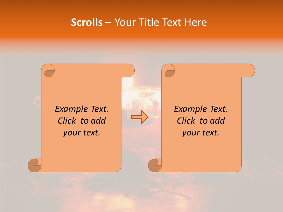 Retro Sky Funky PowerPoint Template