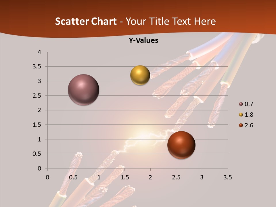 Wire Cable Electricity PowerPoint Template