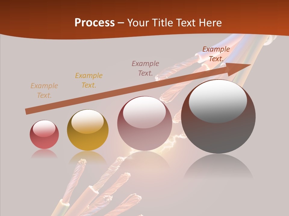 Wire Cable Electricity PowerPoint Template