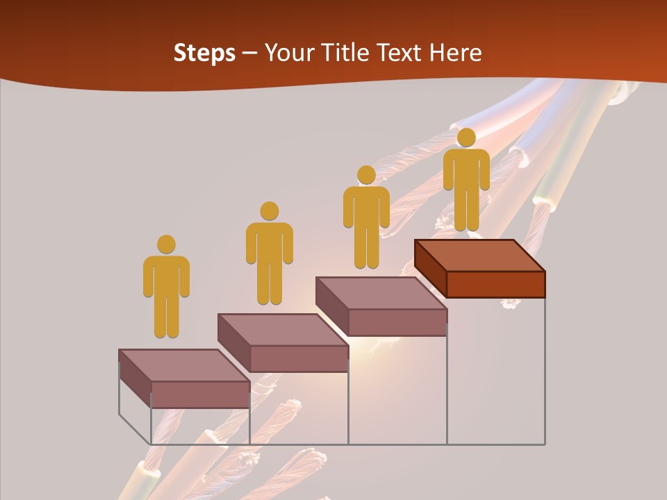 Wire Cable Electricity PowerPoint Template