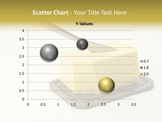 Eating White Cholesterol PowerPoint Template