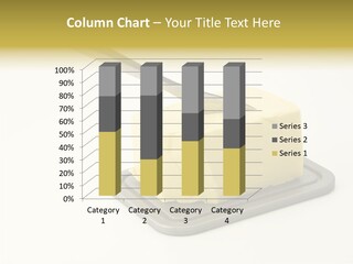 Eating White Cholesterol PowerPoint Template