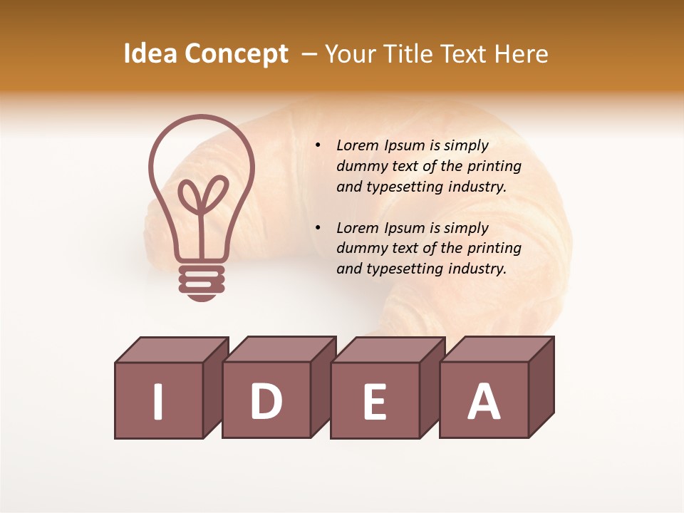 Bakery Hot France PowerPoint Template