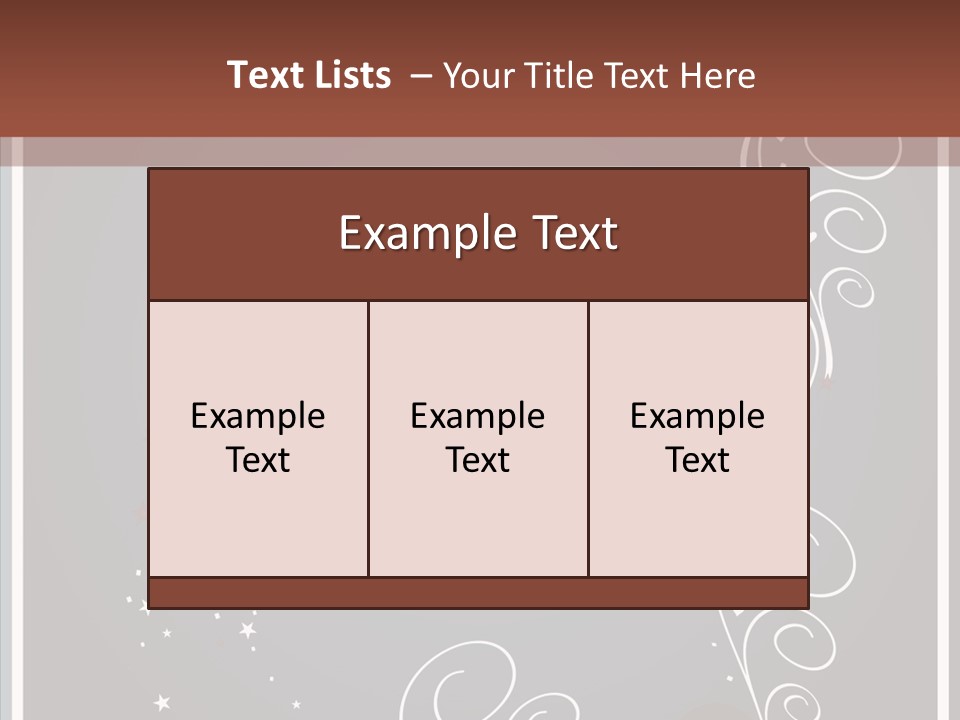 Ribbon Greeting Flower PowerPoint Template