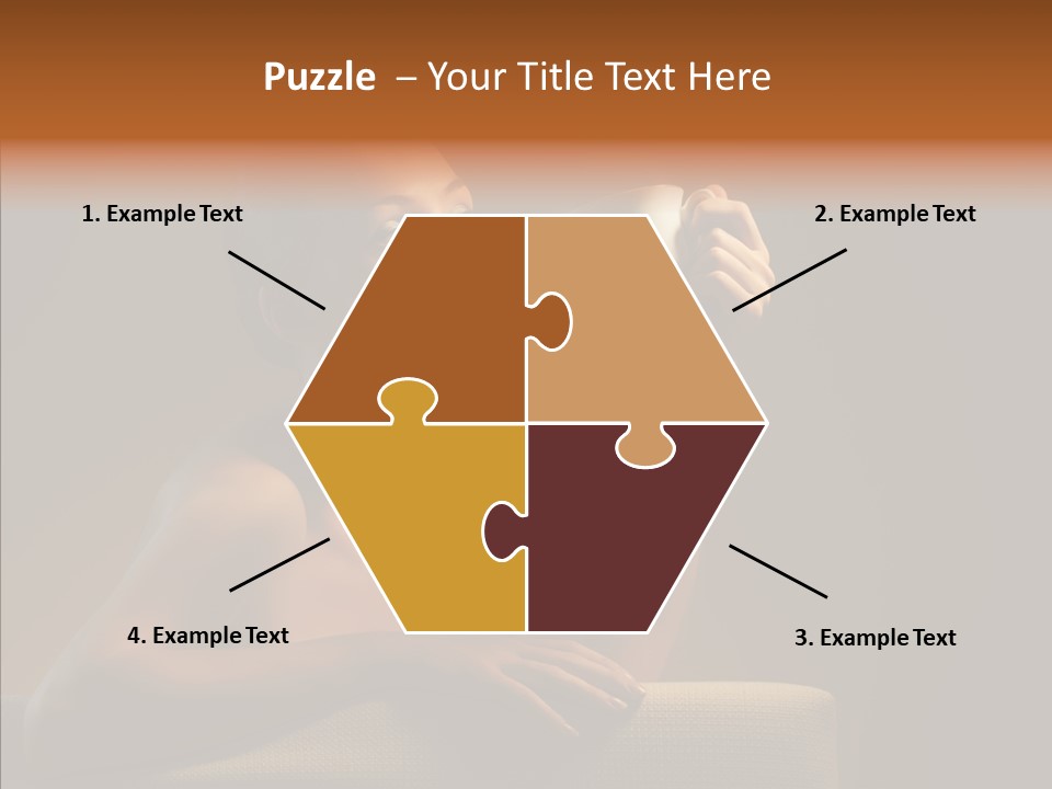 Drink Mug Enjoyment PowerPoint Template