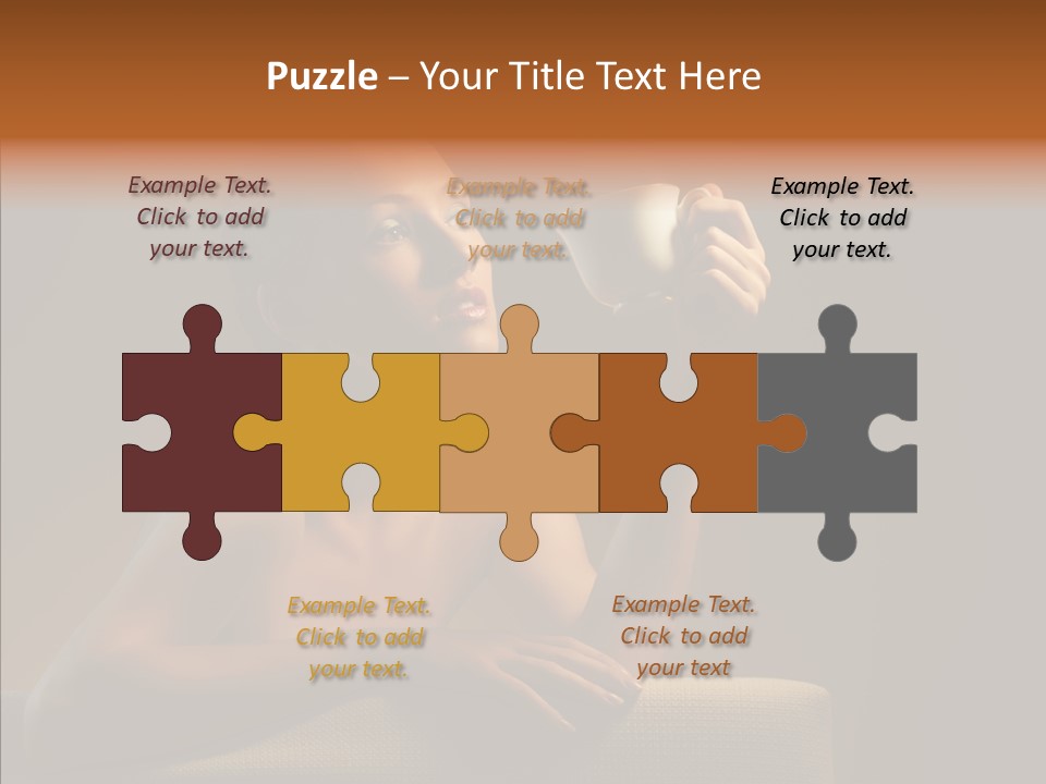 Drink Mug Enjoyment PowerPoint Template