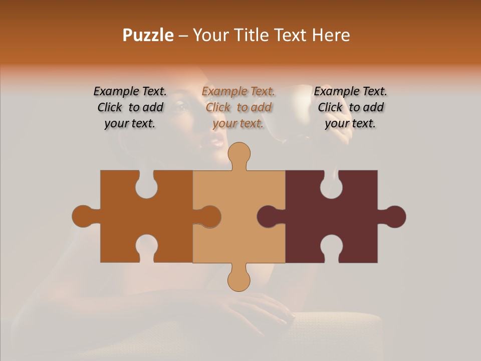 Drink Mug Enjoyment PowerPoint Template