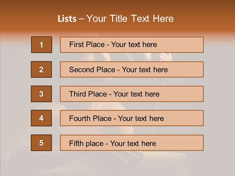 Drink Mug Enjoyment PowerPoint Template