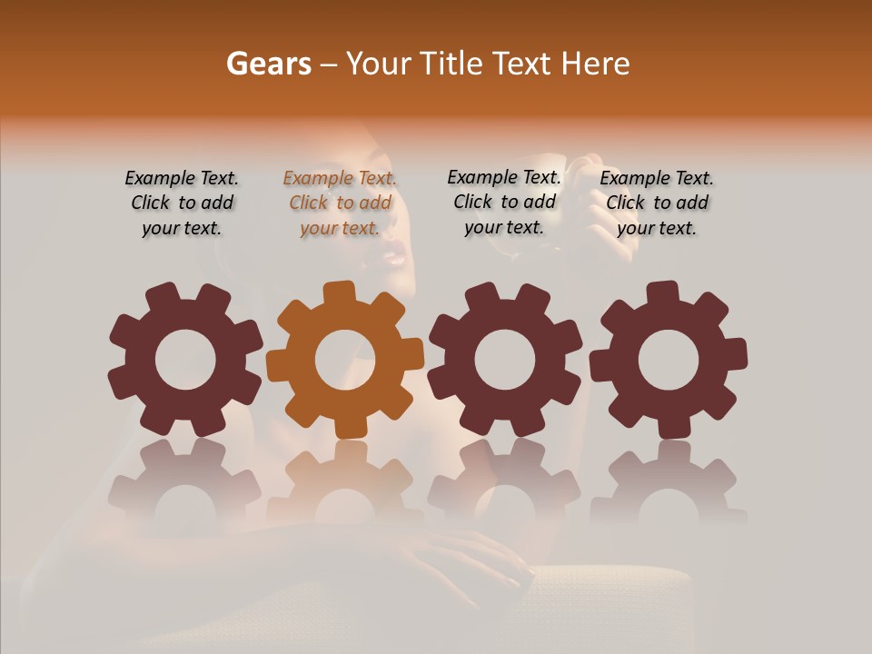 Drink Mug Enjoyment PowerPoint Template