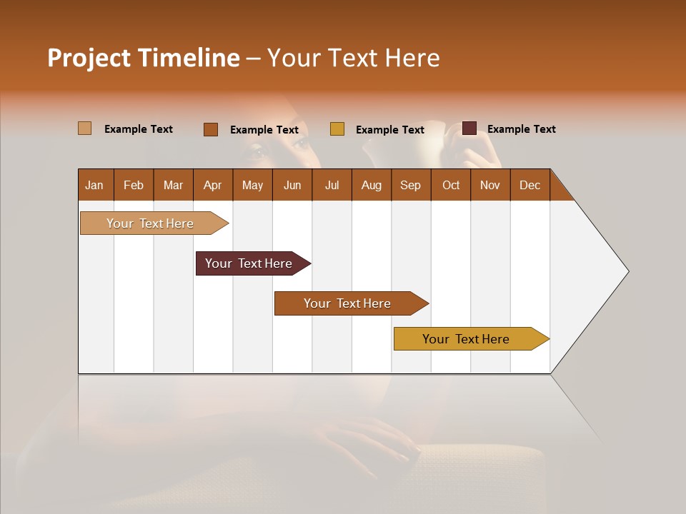 Drink Mug Enjoyment PowerPoint Template