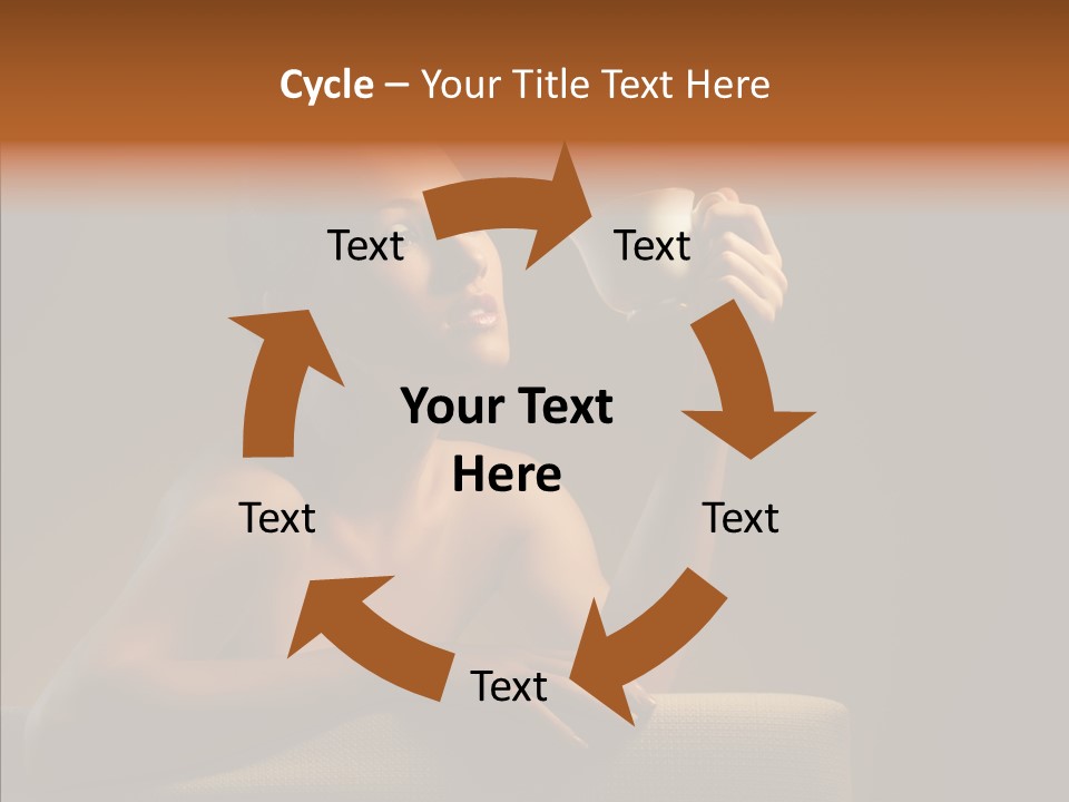 Drink Mug Enjoyment PowerPoint Template