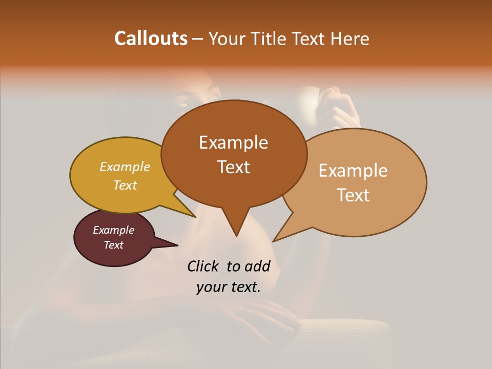 Drink Mug Enjoyment PowerPoint Template