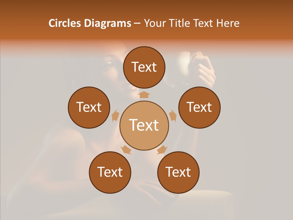 Drink Mug Enjoyment PowerPoint Template