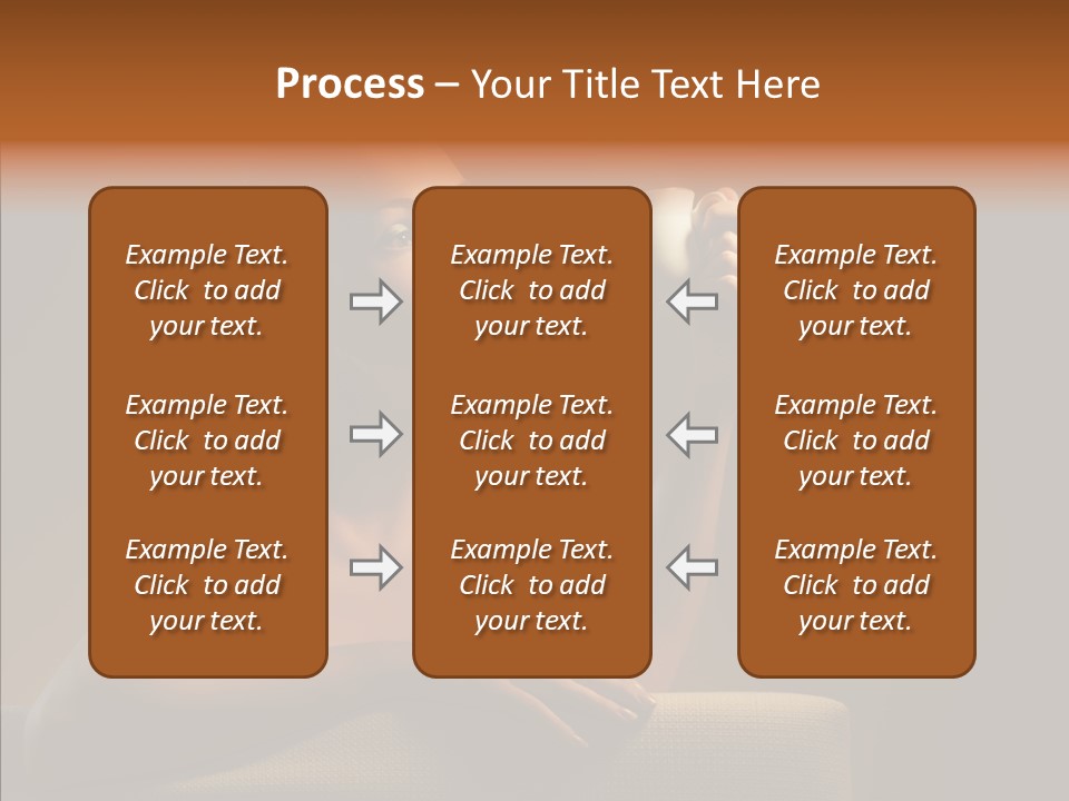 Drink Mug Enjoyment PowerPoint Template