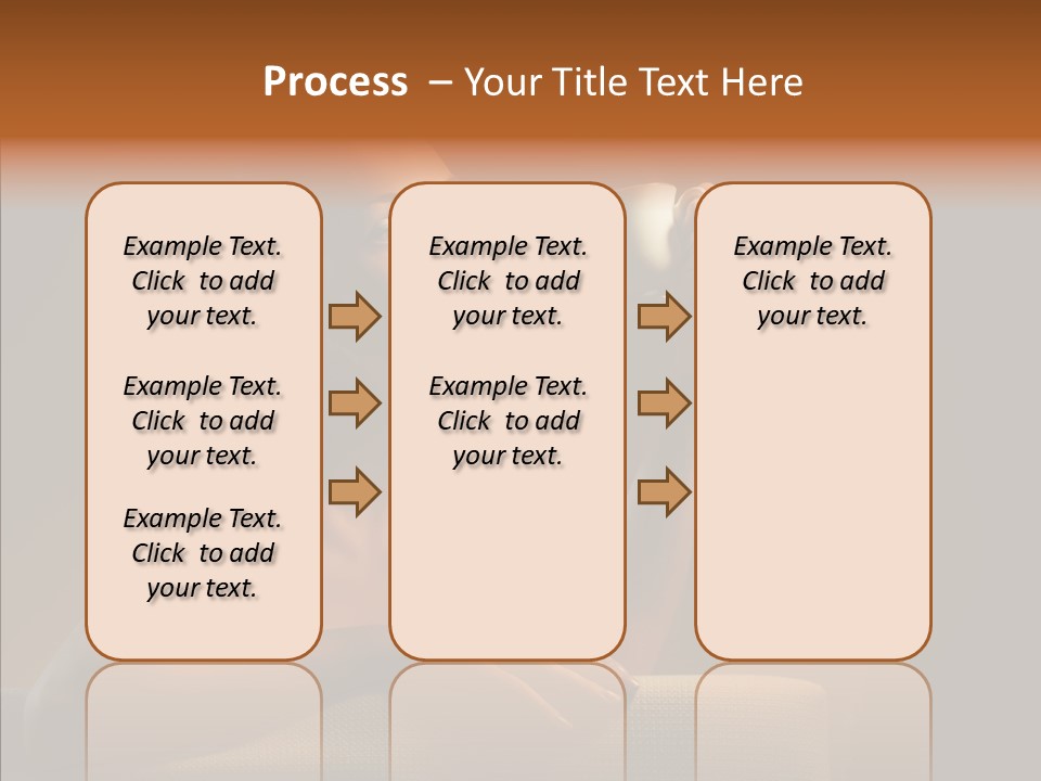 Drink Mug Enjoyment PowerPoint Template
