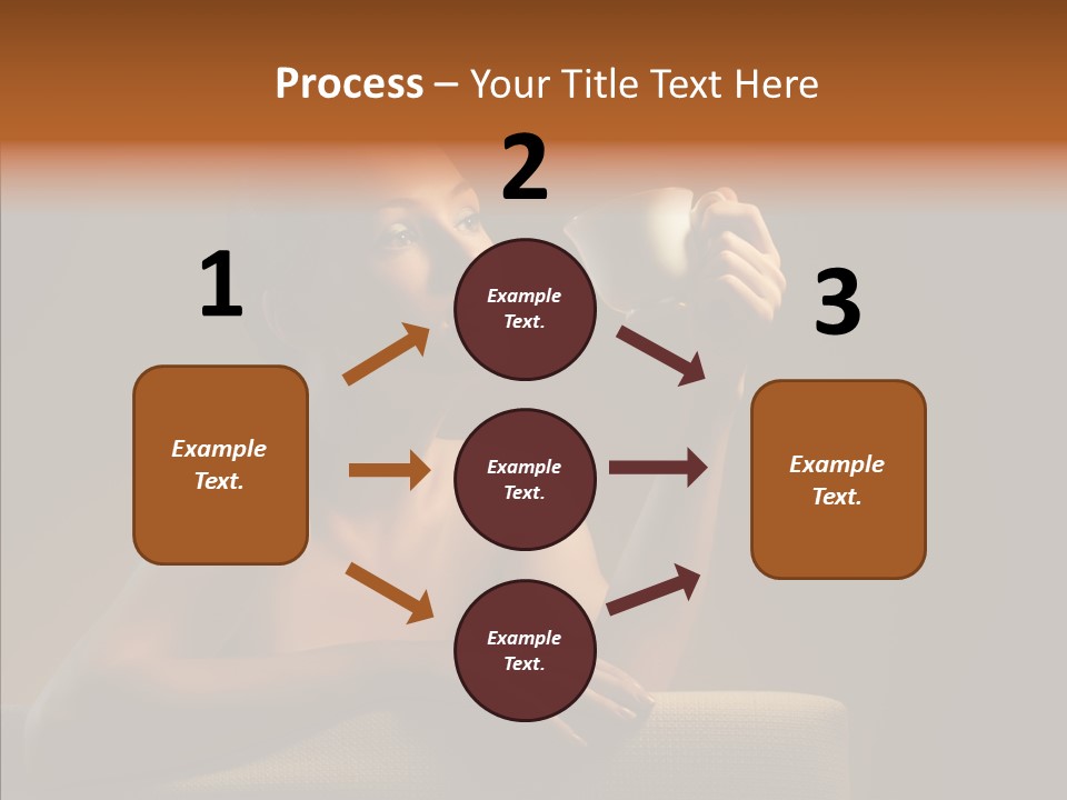 Drink Mug Enjoyment PowerPoint Template