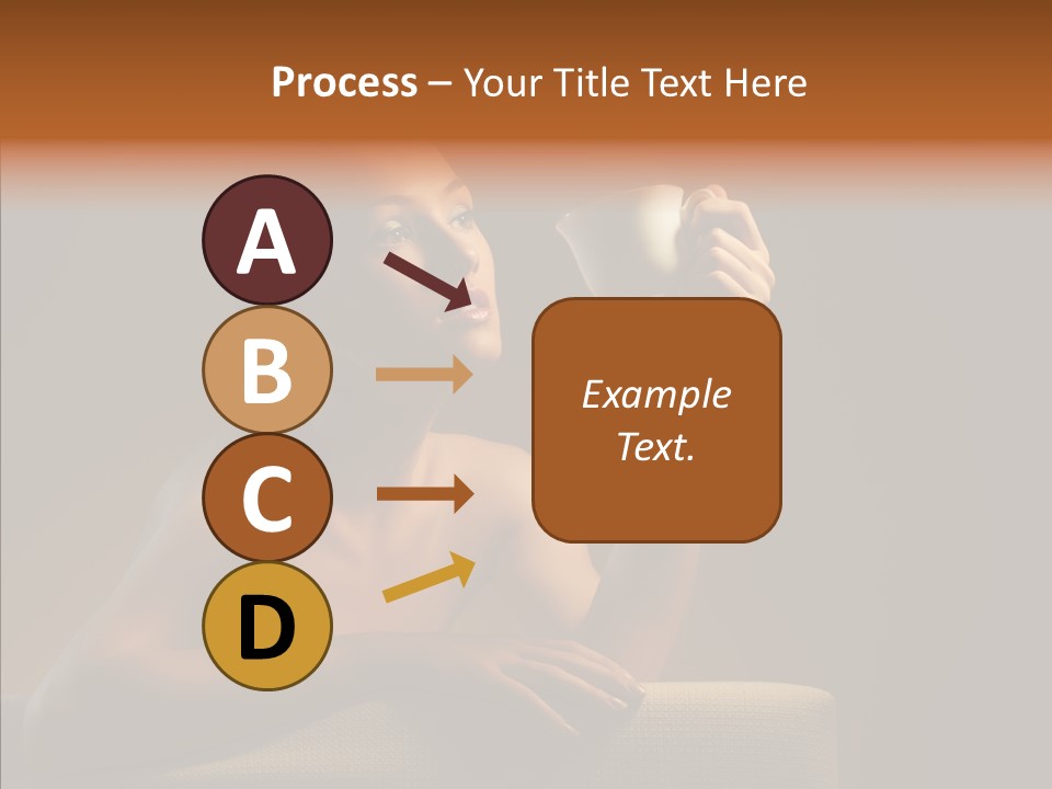 Drink Mug Enjoyment PowerPoint Template