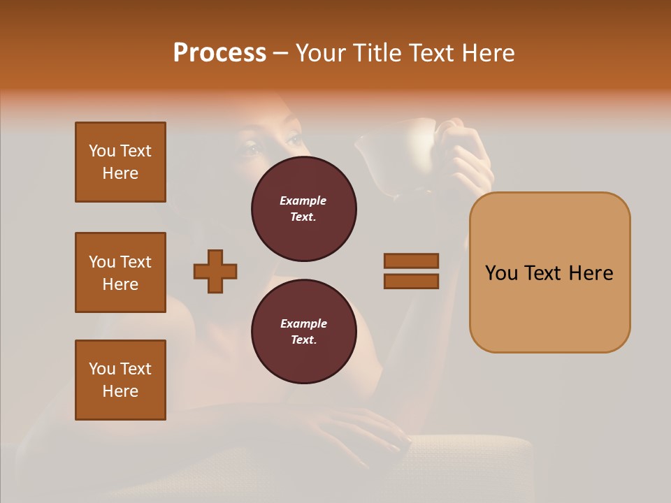 Drink Mug Enjoyment PowerPoint Template