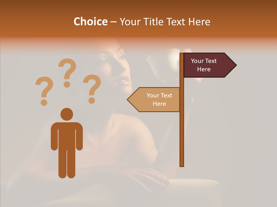 Drink Mug Enjoyment PowerPoint Template