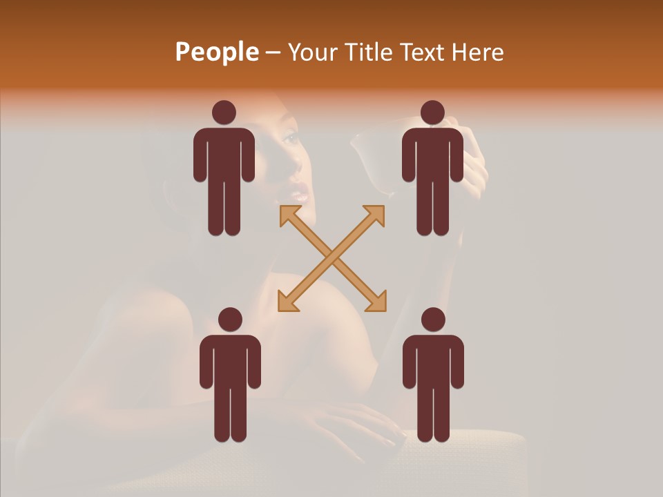 Drink Mug Enjoyment PowerPoint Template