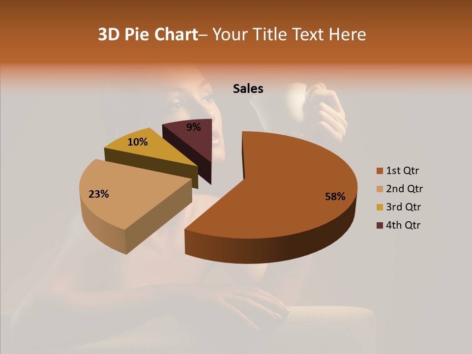 Drink Mug Enjoyment PowerPoint Template