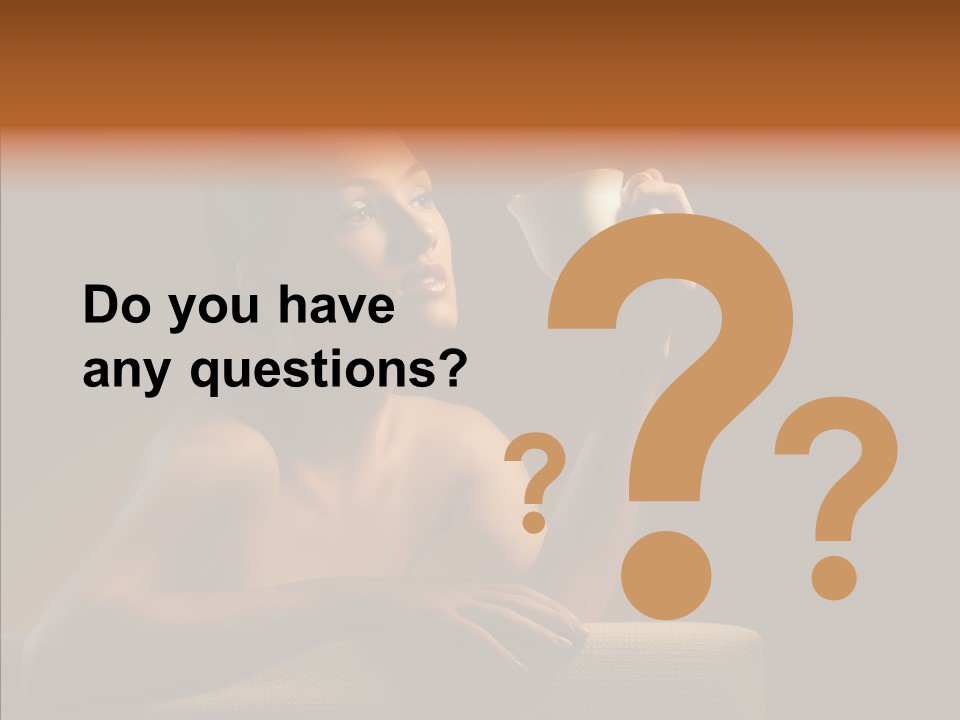 Drink Mug Enjoyment PowerPoint Template