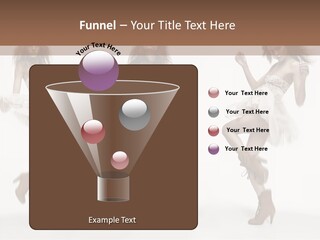 Three Beautiful Women In Short Dresses Posing For A Picture PowerPoint Template