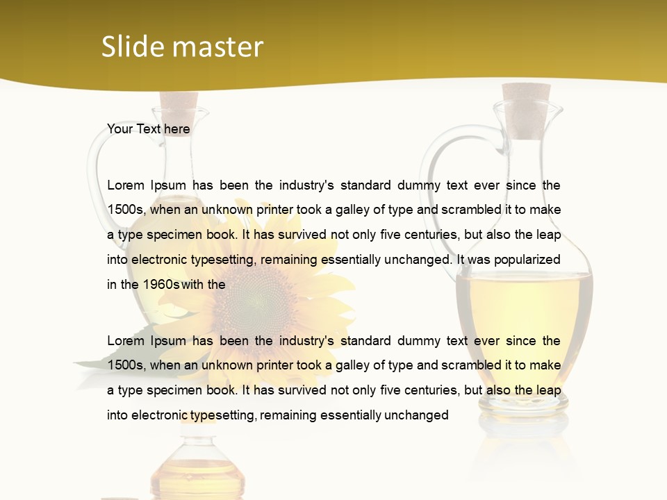 Girl Attractive Lady PowerPoint Template