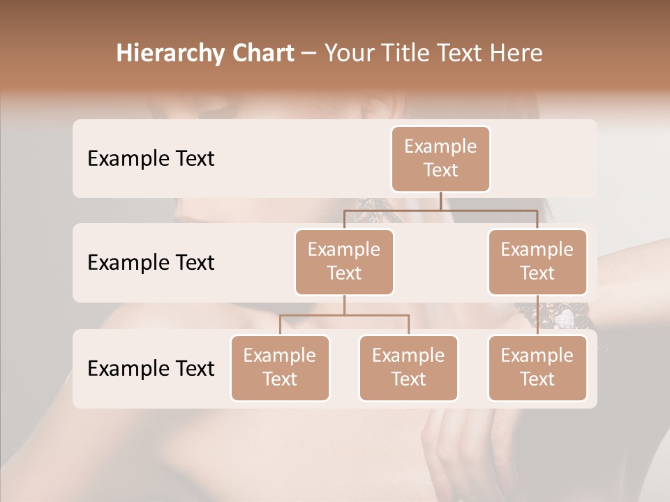 Girl Attractive Lady PowerPoint Template