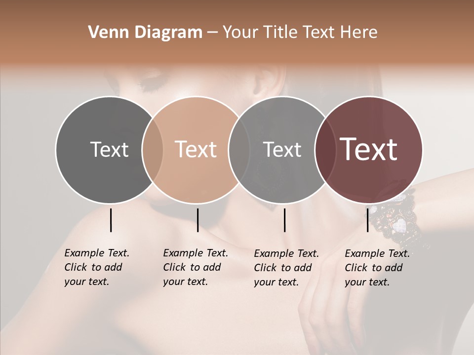 Girl Attractive Lady PowerPoint Template