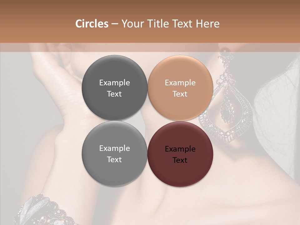 Jewelry Elegance Human PowerPoint Template