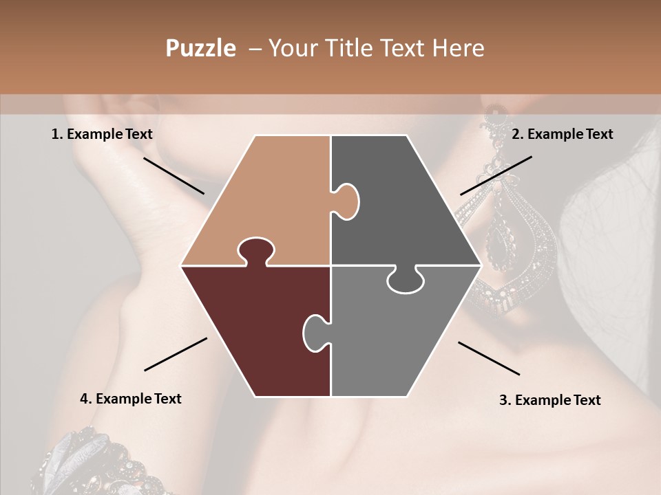 Jewelry Elegance Human PowerPoint Template