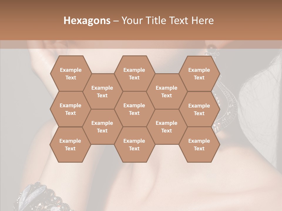 Jewelry Elegance Human PowerPoint Template