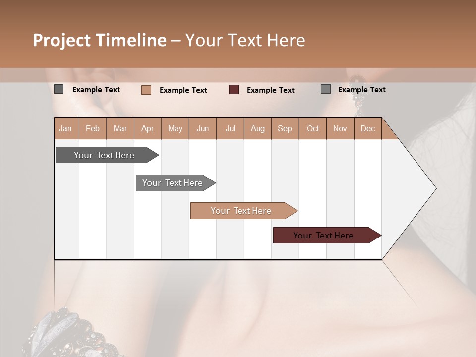 Jewelry Elegance Human PowerPoint Template