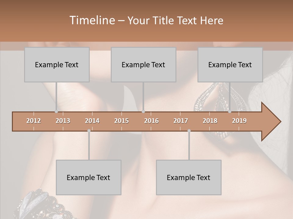 Jewelry Elegance Human PowerPoint Template