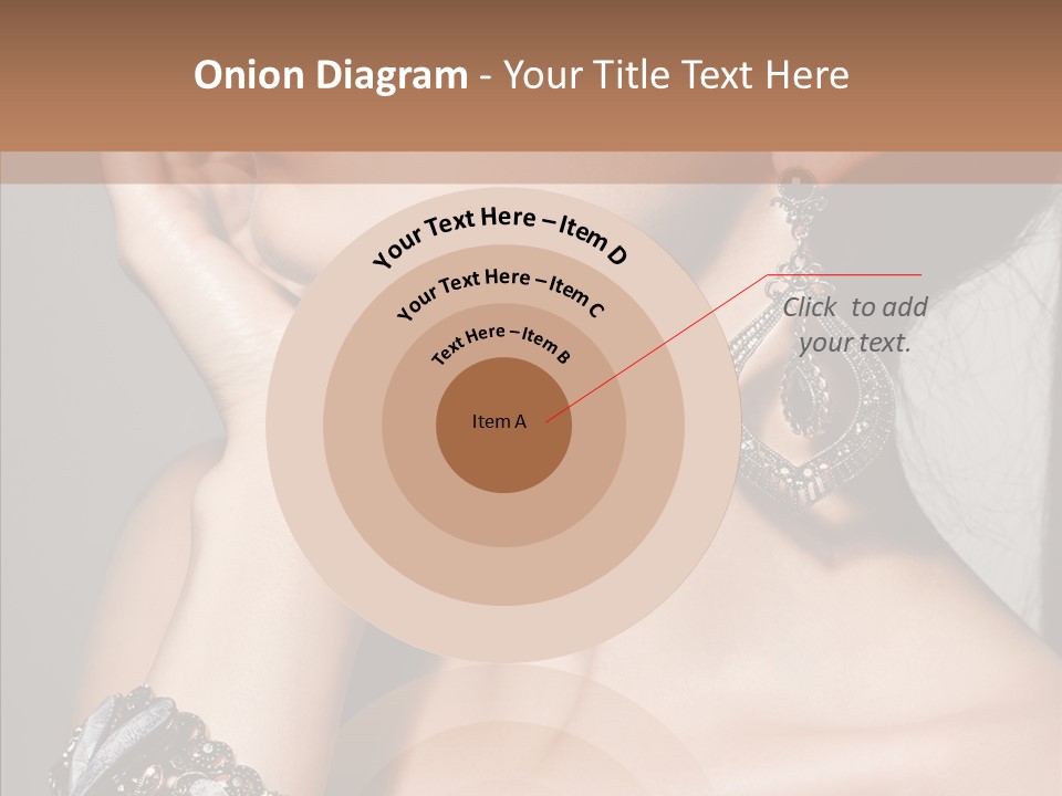 Jewelry Elegance Human PowerPoint Template