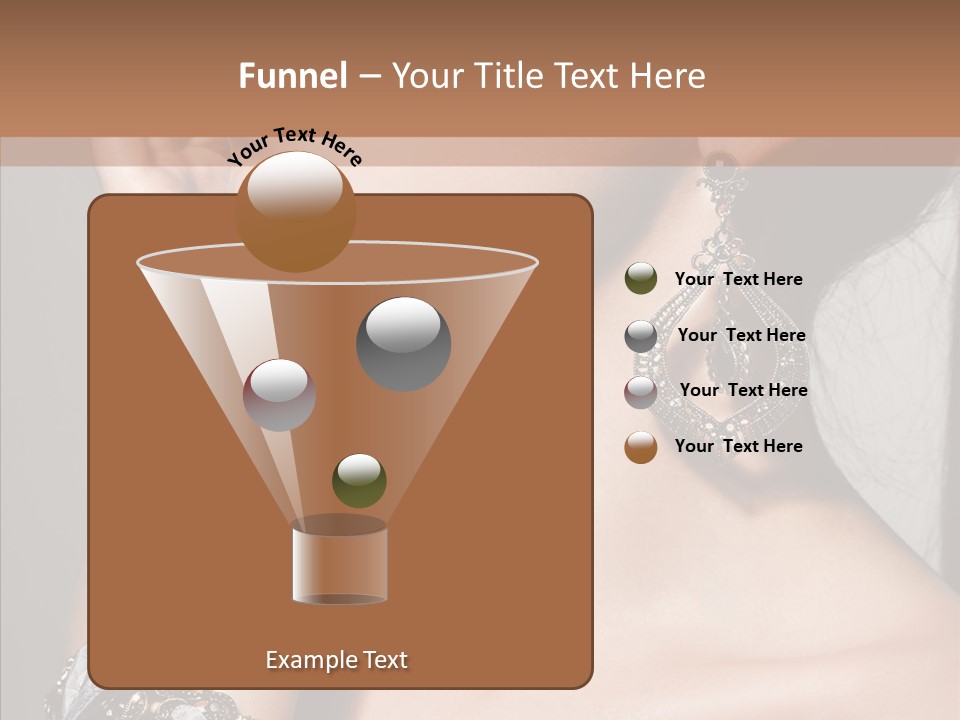 Jewelry Elegance Human PowerPoint Template