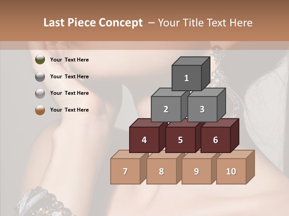 Jewelry Elegance Human PowerPoint Template