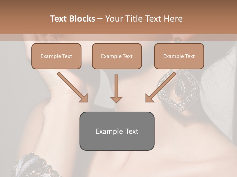 Jewelry Elegance Human PowerPoint Template
