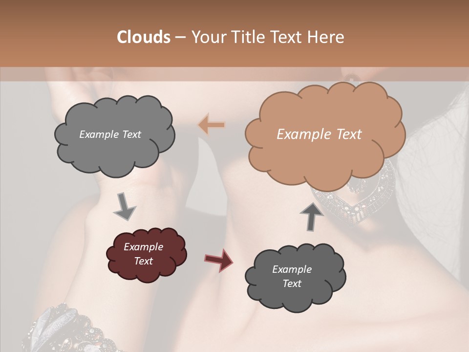 Jewelry Elegance Human PowerPoint Template