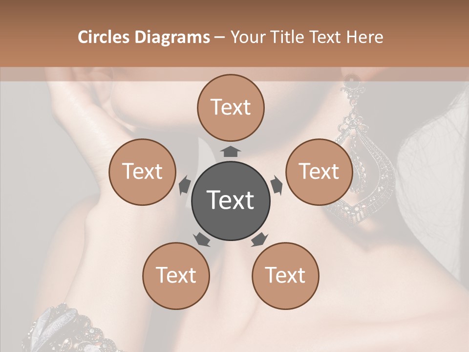 Jewelry Elegance Human PowerPoint Template