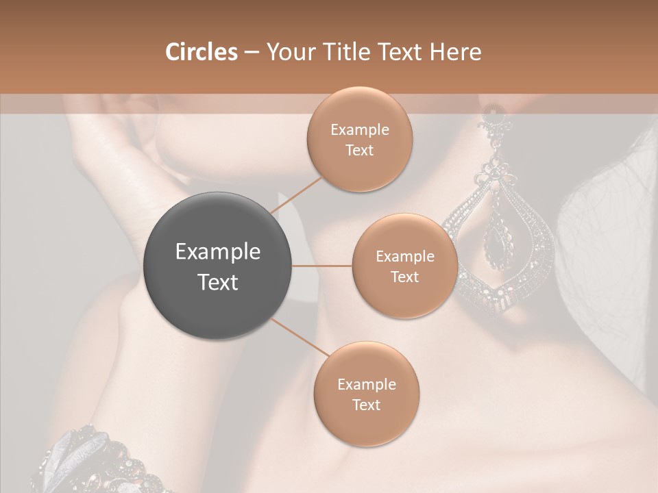 Jewelry Elegance Human PowerPoint Template