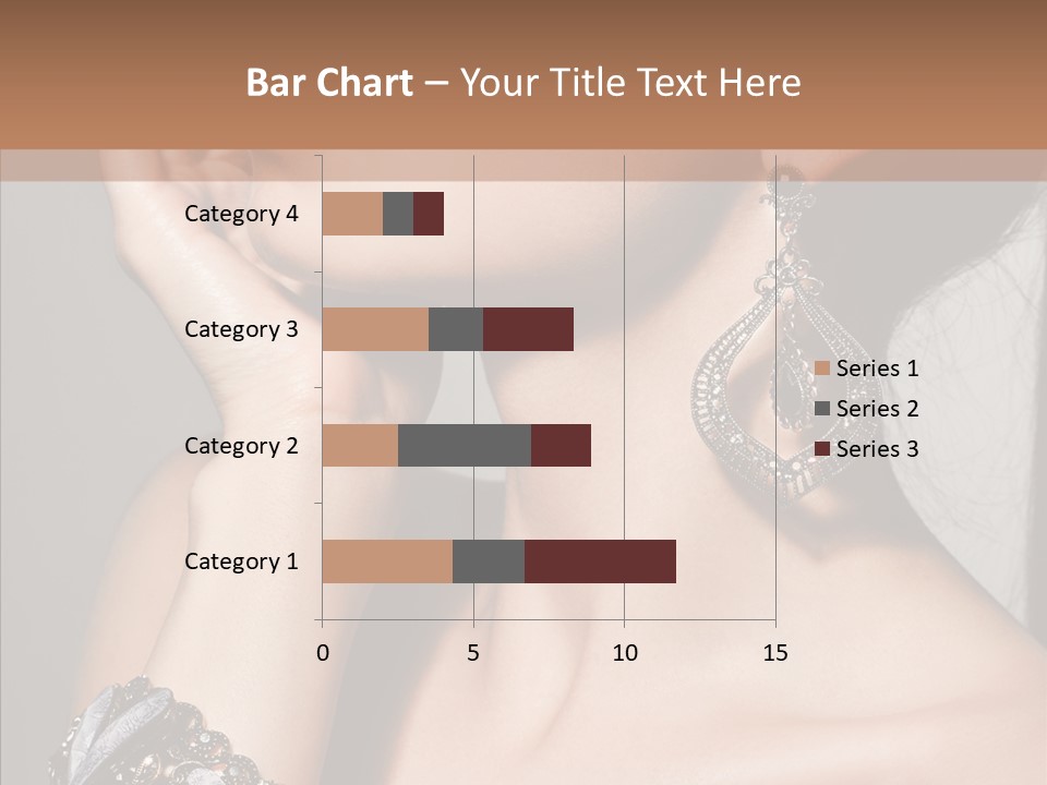 Jewelry Elegance Human PowerPoint Template