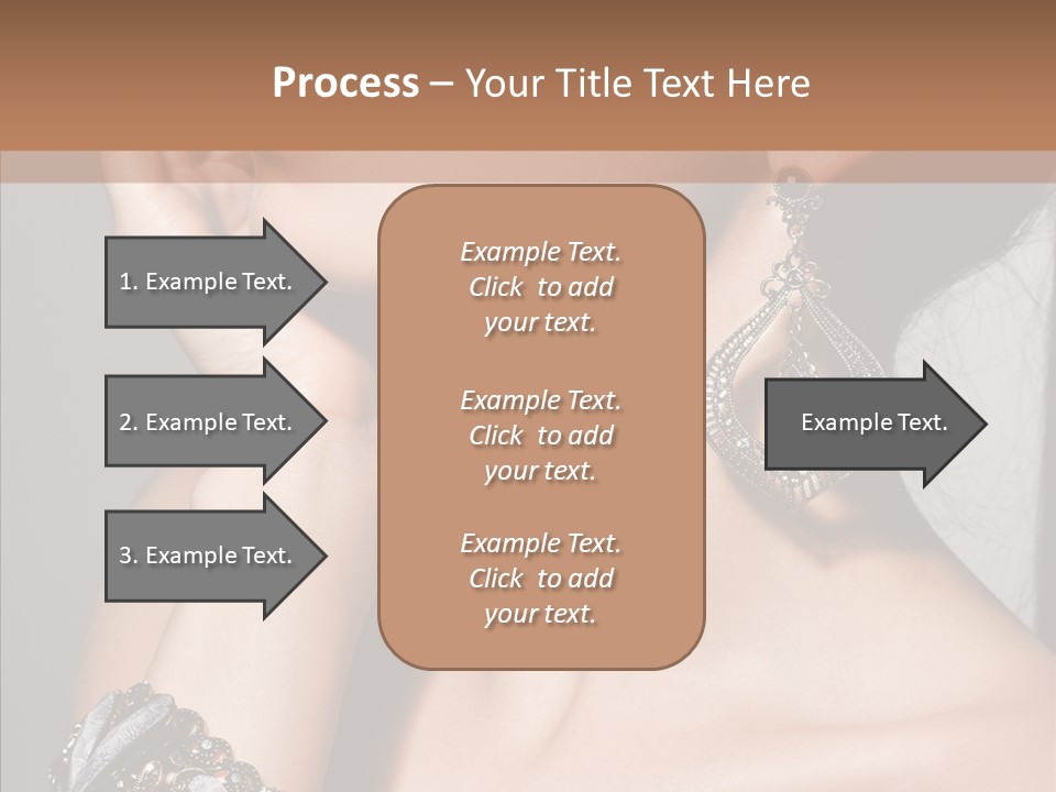 Jewelry Elegance Human PowerPoint Template