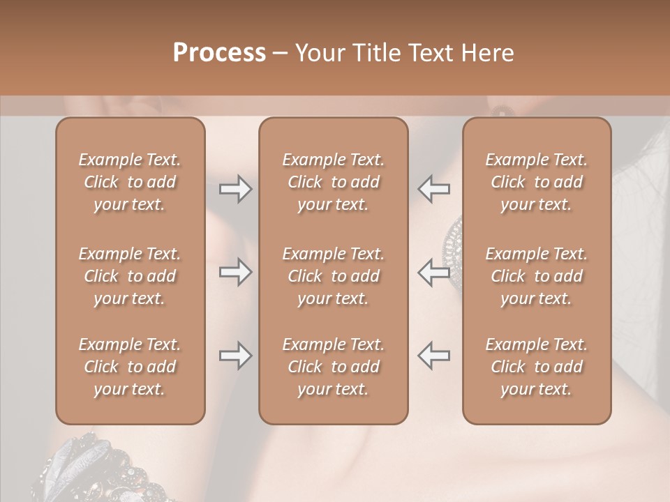 Jewelry Elegance Human PowerPoint Template