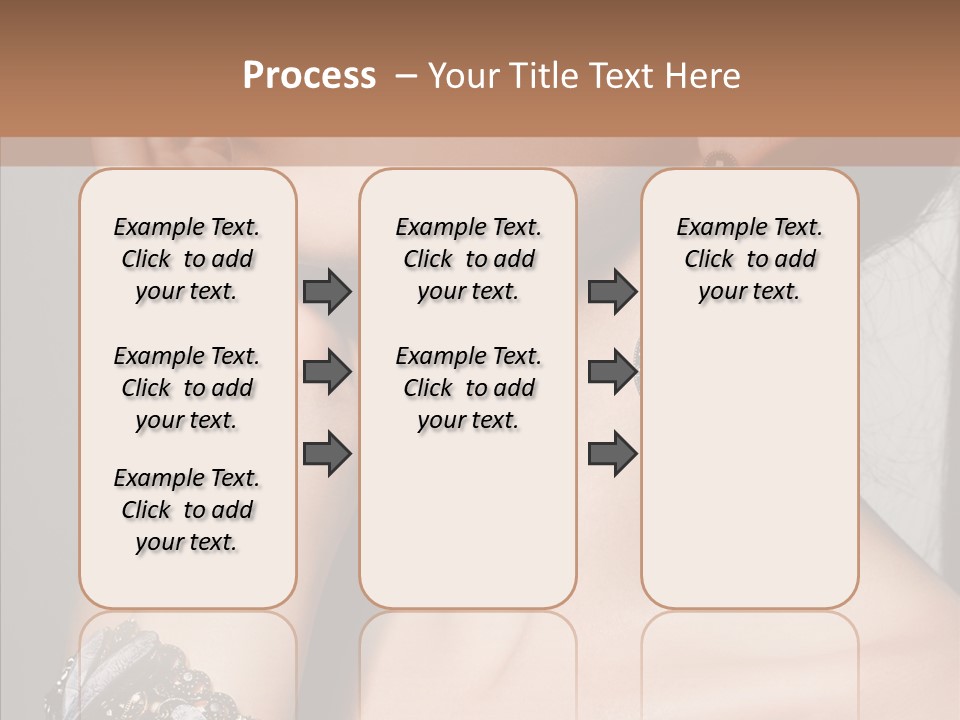 Jewelry Elegance Human PowerPoint Template