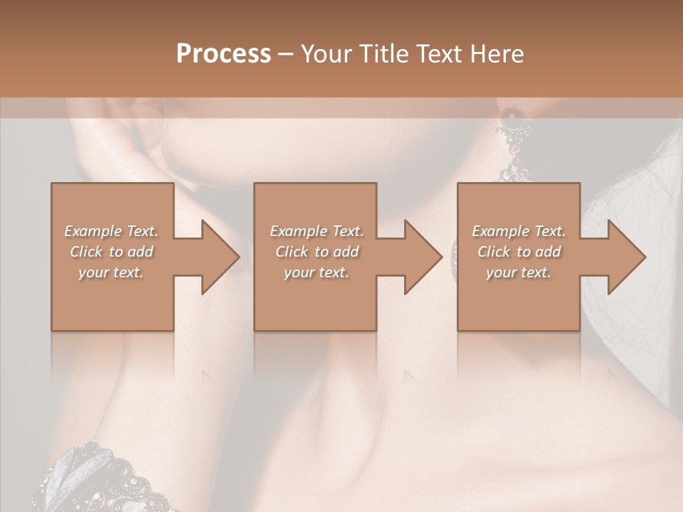 Jewelry Elegance Human PowerPoint Template