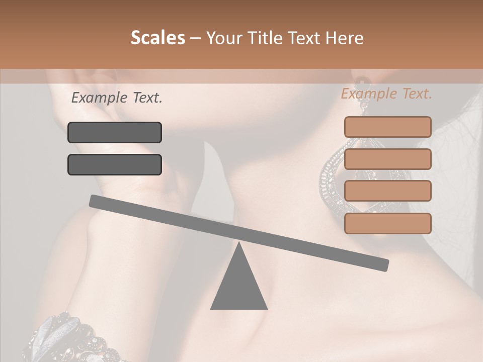 Jewelry Elegance Human PowerPoint Template