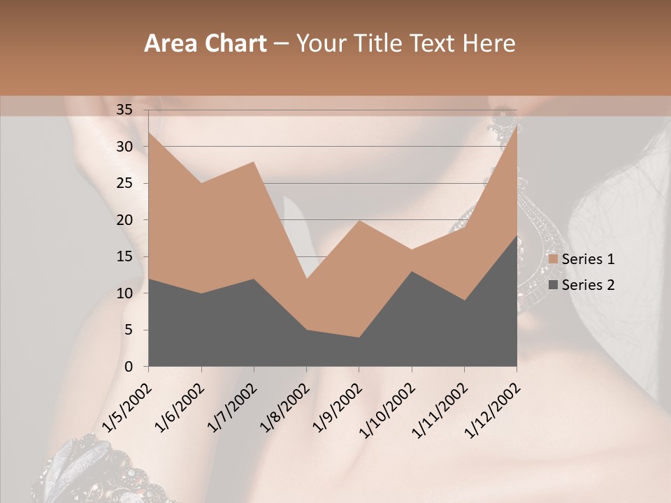 Jewelry Elegance Human PowerPoint Template